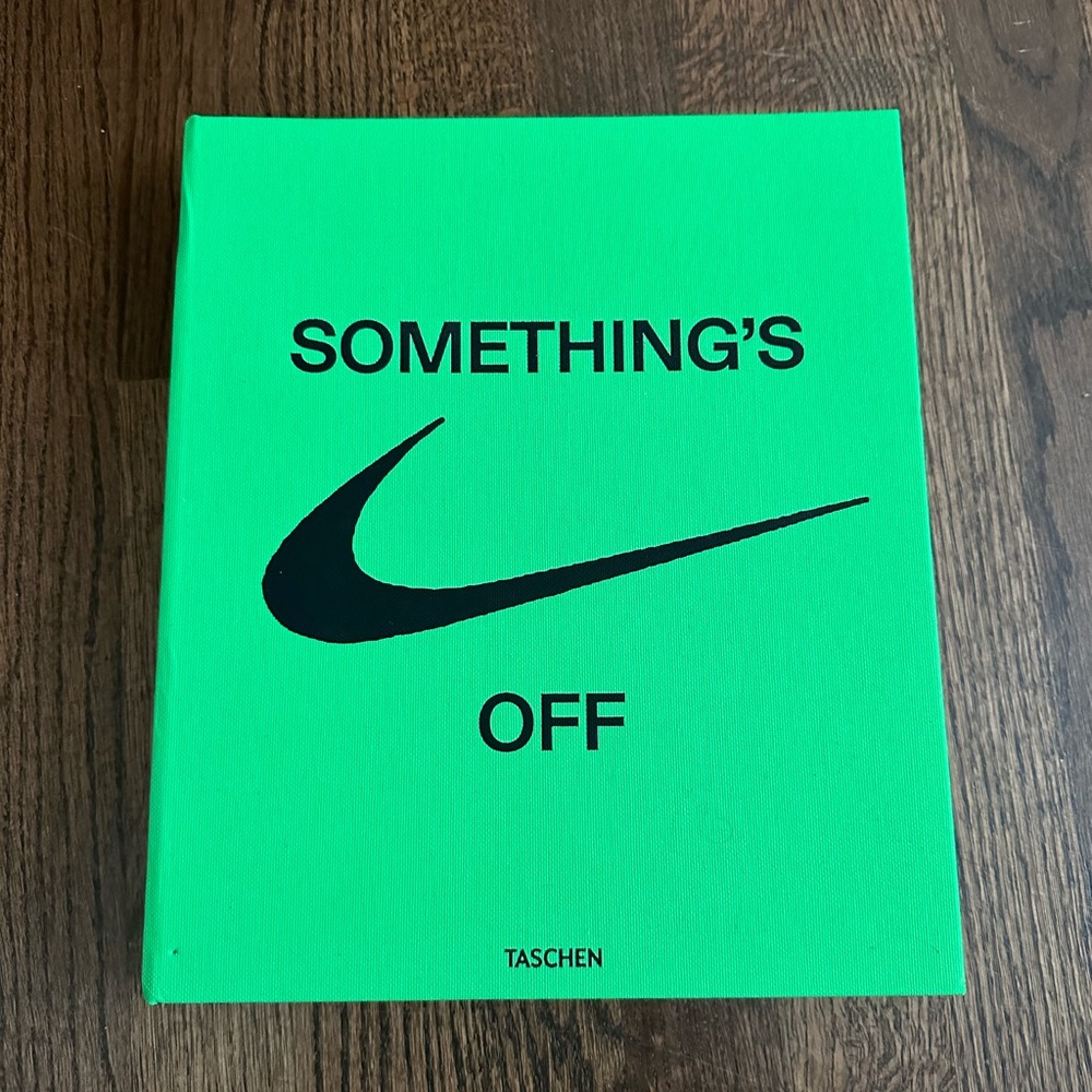 Virgil Abloh Nike Icons “Something’s Off” Coffee Table Book